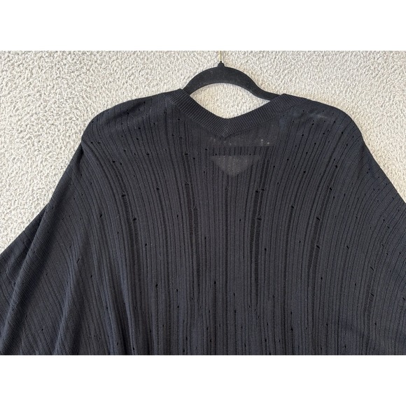 Planet‎ Lauren G Sweater Womens OS One Size Perforated Runs Modal Artsy NWT - Picture 9 of 10